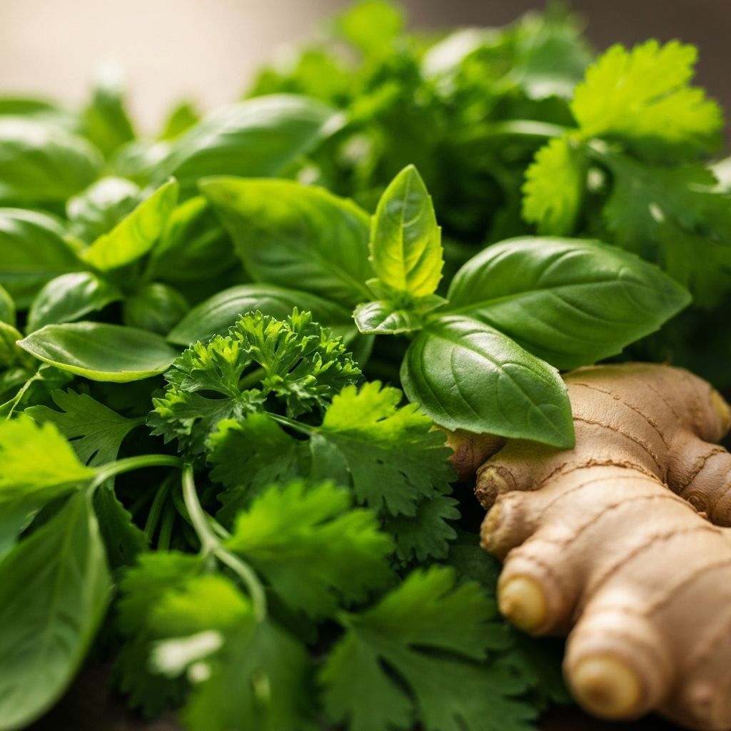 Fresh botanical ingredients